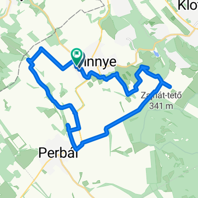 Honfoglalás utca, Tinnye - Honfoglalás utca, Tinnye