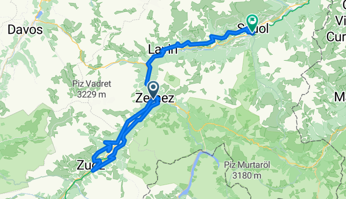 Ruzön nach Gurlaina