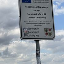 Photo 8 de l’itinéraire Bikemap « Residence-Park, Raben Steinfeld nach Amtsstraße, Zarrentin am Schaalsee »