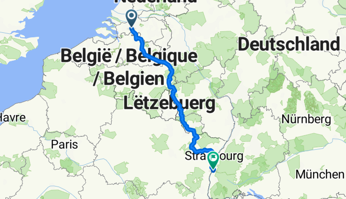 Graaf Hendrik III Laan, Breda naar Rust, Rust