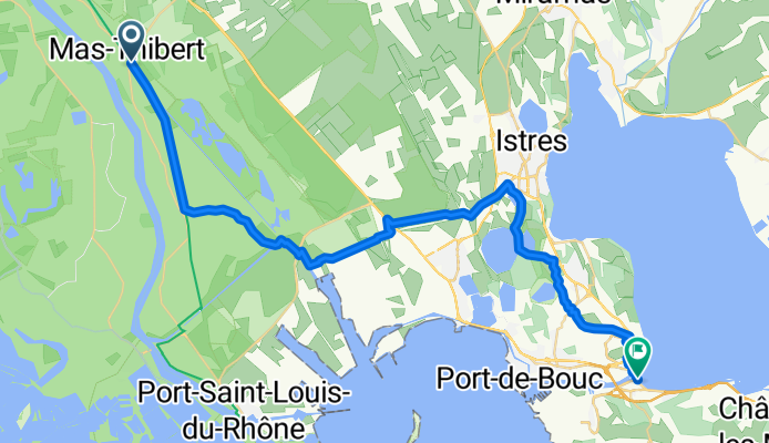 Sant Martin de Crau - Martigues