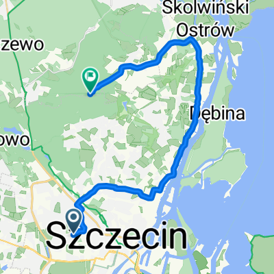 Route in Szczecin