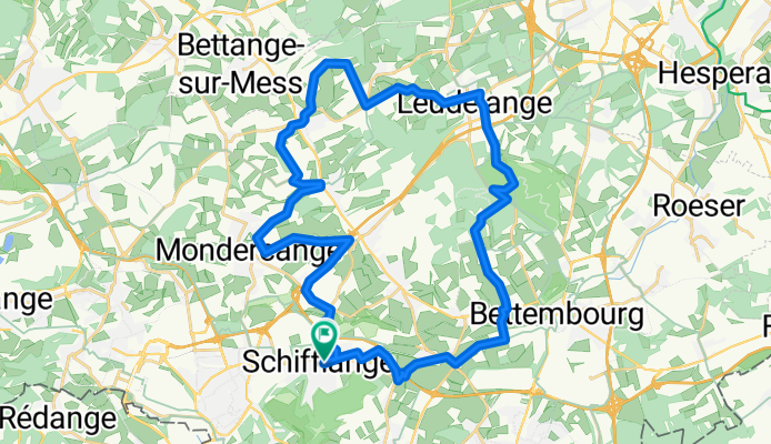 CR168 nach Rue du Pont