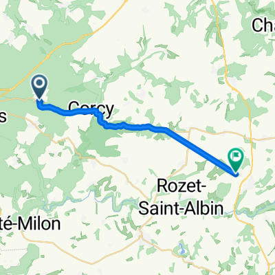 Rue de la Plaine, Fleury à D 22, Oulchy-la-Ville