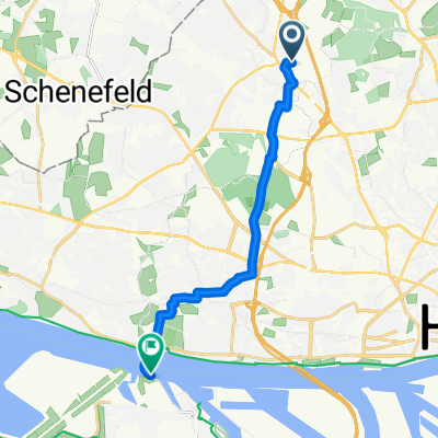 Dörpsweg nach Rüschpark