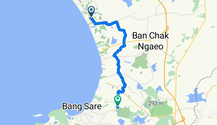 From Amphoe Bang Lamung to Amphoe Sattahip