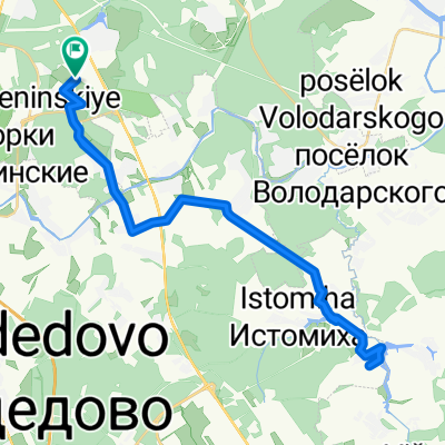 От Южные Горки-2 Кп до Южные Горки-2 Кп