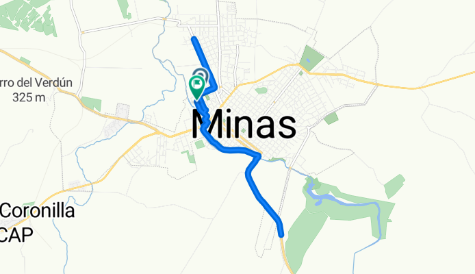 Ciudad de Aiguá, Minas a Ciudad de Aiguá, Minas