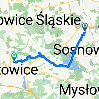 From Sosnowiec to Katowice