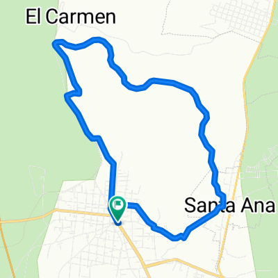 De Avenida Nacional Sur a Calle Poniente