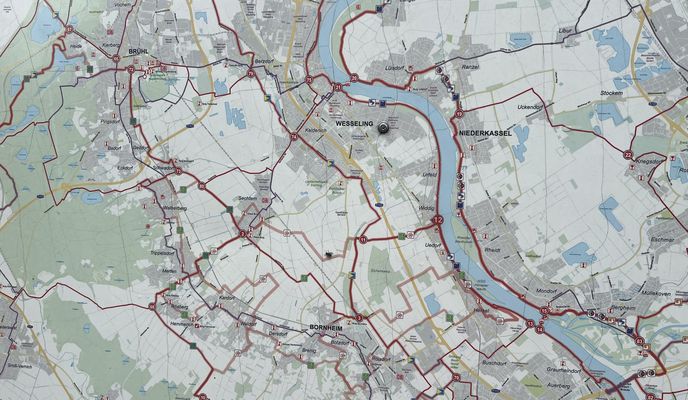 Photo 2 de l’itinéraire Bikemap « Frankenwerft, Köln nach Richard-Wagner-Straße, Bonn »