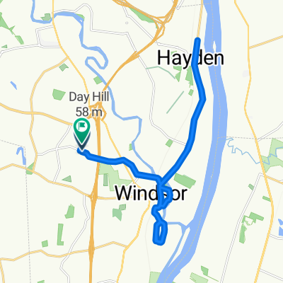 Amolia Farms Rd, Windsor to Amolia Farms Rd, Windsor