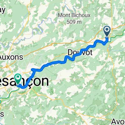 Rue des Lombards nach Rue Chifflet