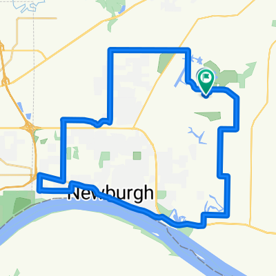 Brompton Dr, Newburgh to Brompton Dr, Newburgh