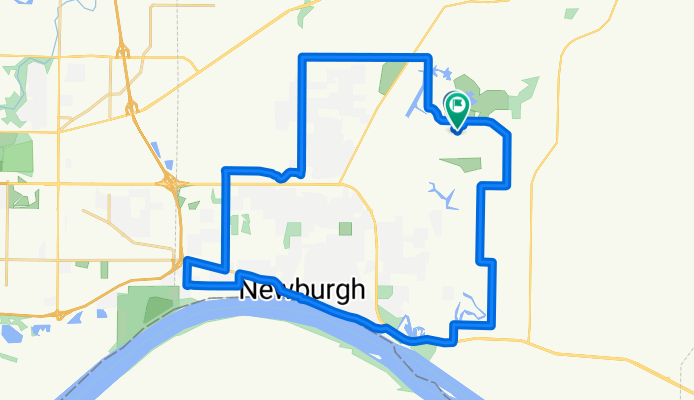 Brompton Dr, Newburgh to Brompton Dr, Newburgh