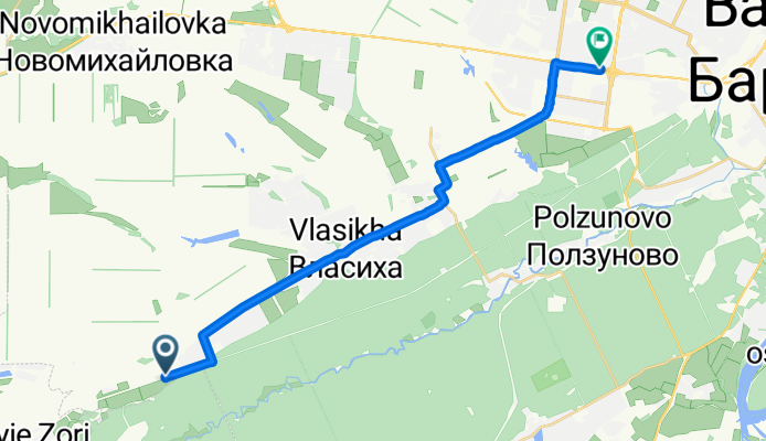 От 26-й переулок до Павловский тракт 108А