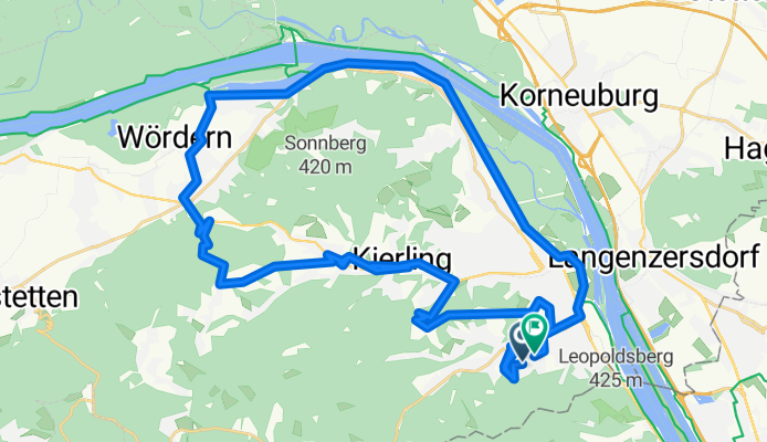 Route in Klosterneuburg