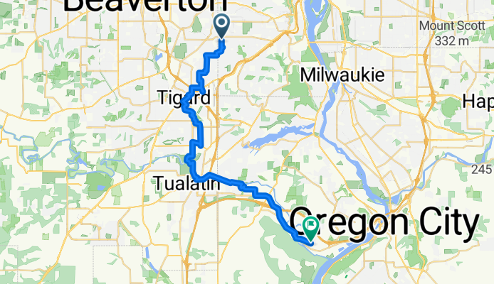 SW Garden Home Rd, Portland to Ostman Rd, West Linn