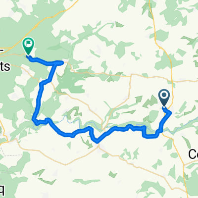 D 22, Oulchy-la-Ville à Rue de la Carpière, Fleury