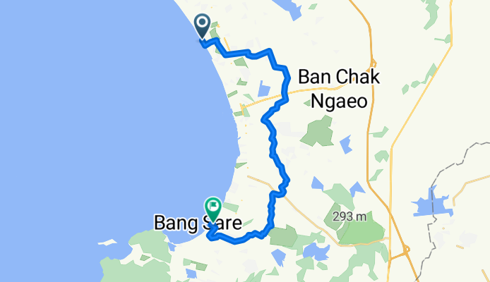 From Amphoe Bang Lamung to Amphoe Sattahip