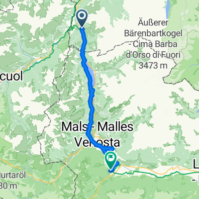 Von Graun im Vinschgau bis Castello