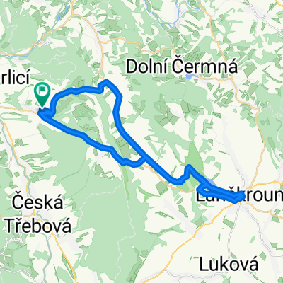 Středně náročná trasa