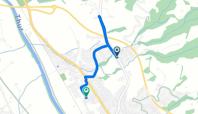 Howartstrasse nach Stegrütistrasse