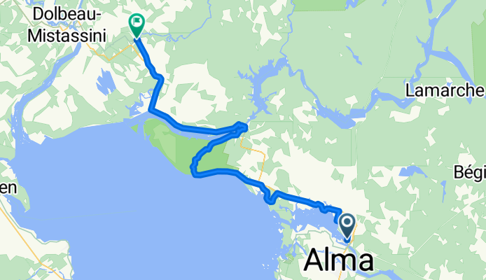 Alma - Pont Rouge