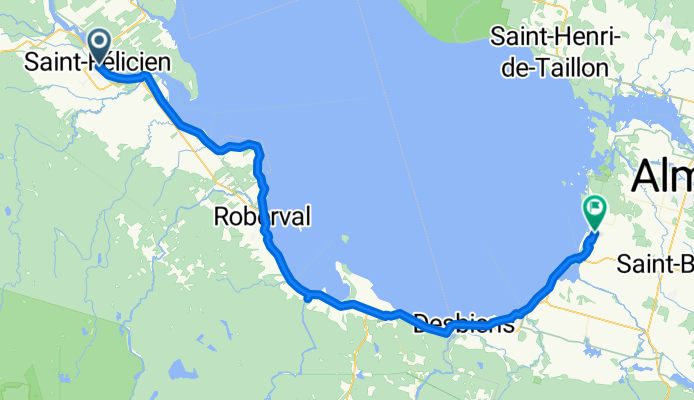 Saint-Félicien - Saint-Gédéon