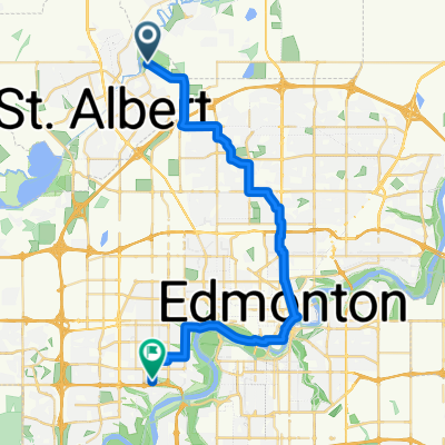 South St. Albert, St. Albert to 79A Ave NW, Edmonton