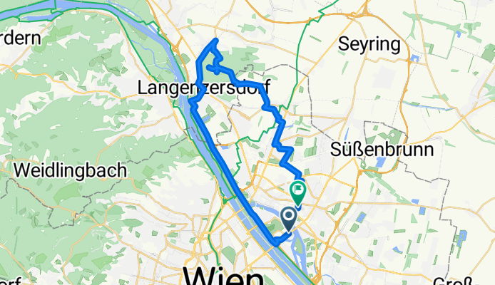 Wagramer Straße, Wien nach Tokiostraße, Wien