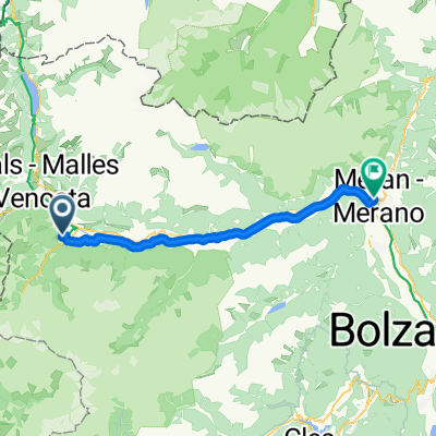 Von Prad am Stilfserjoch bis Meran