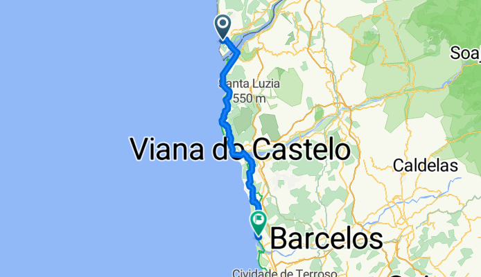 Rúa do Porto to Avenida Engenheiro Eduardo Arantes e Oliveira