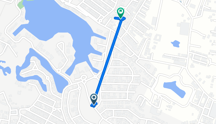 De R8RR+FF9 à R8VV+G94