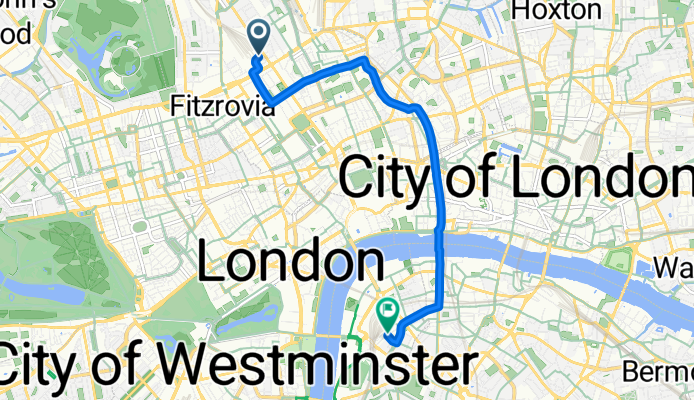 MidlifeCycle 2025 - Day 2 - Ride 2 - London Euston to London Waterloo
