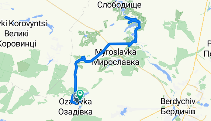 О-060305, Озадовка до Озадовка