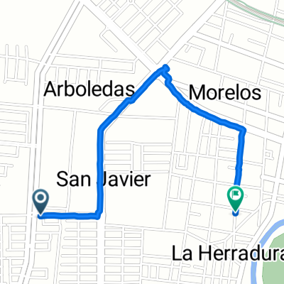 Boulevard Rinconada San Pedro, Salamanca a Calle San Ramón, Salamanca