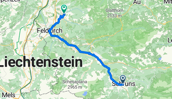 Von Schruns bis Röthis