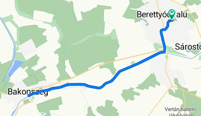 Krúdy Gyula utca, Berettyóújfalu - Krúdy Gyula utca, Berettyóújfalu