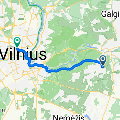 Jadvygos Juškytės g., Vilnius to Upės g., Vilnius