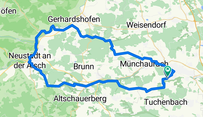 Von Herzogenaurach bis Oberreichenbach