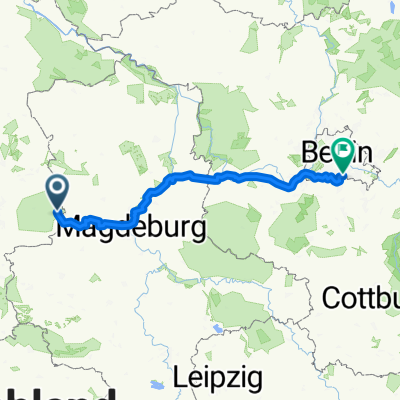 Route nach Helmstedt