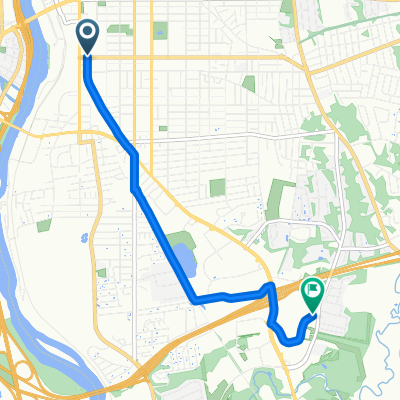 Route to The Mall of New Hampshire
