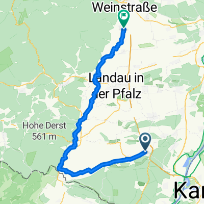 Von Kandel bis Maikammer