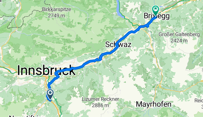 Schönberg im Stubaital - Brixlegg