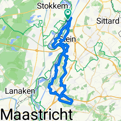 Berg aan de Maas - Ründchen Stein - Elsloo - Geulle - Meerssen - Boscafé De Nachtegaal - Meerssen - Bunde - Geulle aan de Maas - Meers - KNUS und zurück 2025