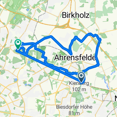 Bahnhofstr. (Köpenick)/Mahlsdorfer Str./Am Bahndamm/Stellingdamm - Mühlenstr. (Blankenburg)