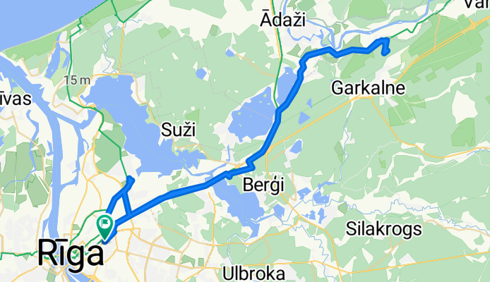 A. Čaka iela, Рига до A. Čaka iela, Рига