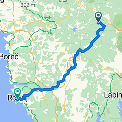 From Buzet to Rovinj