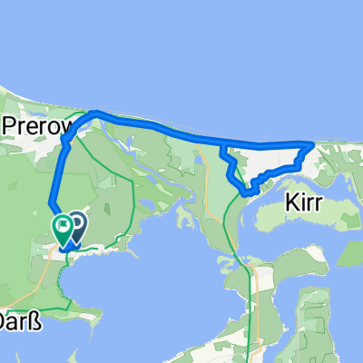 Wieck a.d. Darß nach Prerow und Zingst